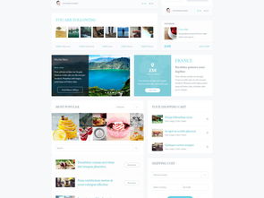 免费下载！1920像素网页UI模板 窗口小部件设计资源推荐